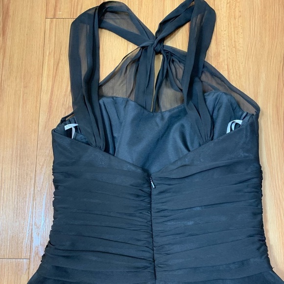 Belsoie Black Halter Holiday Dress - Picture 7 of 11